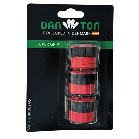 Rød Danton Super Grip 3-pak