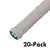Hvid Yonex Frote Rulle 20-pak